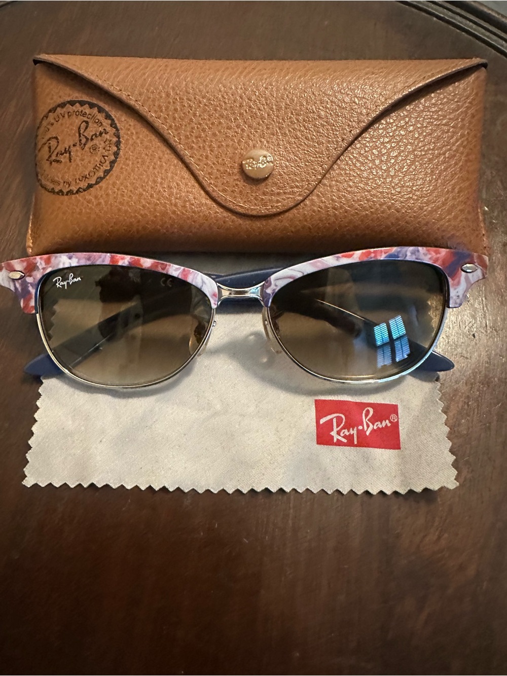 Ray-Ban Women's Cathy Clubmaster Cat Eye Sunglasses